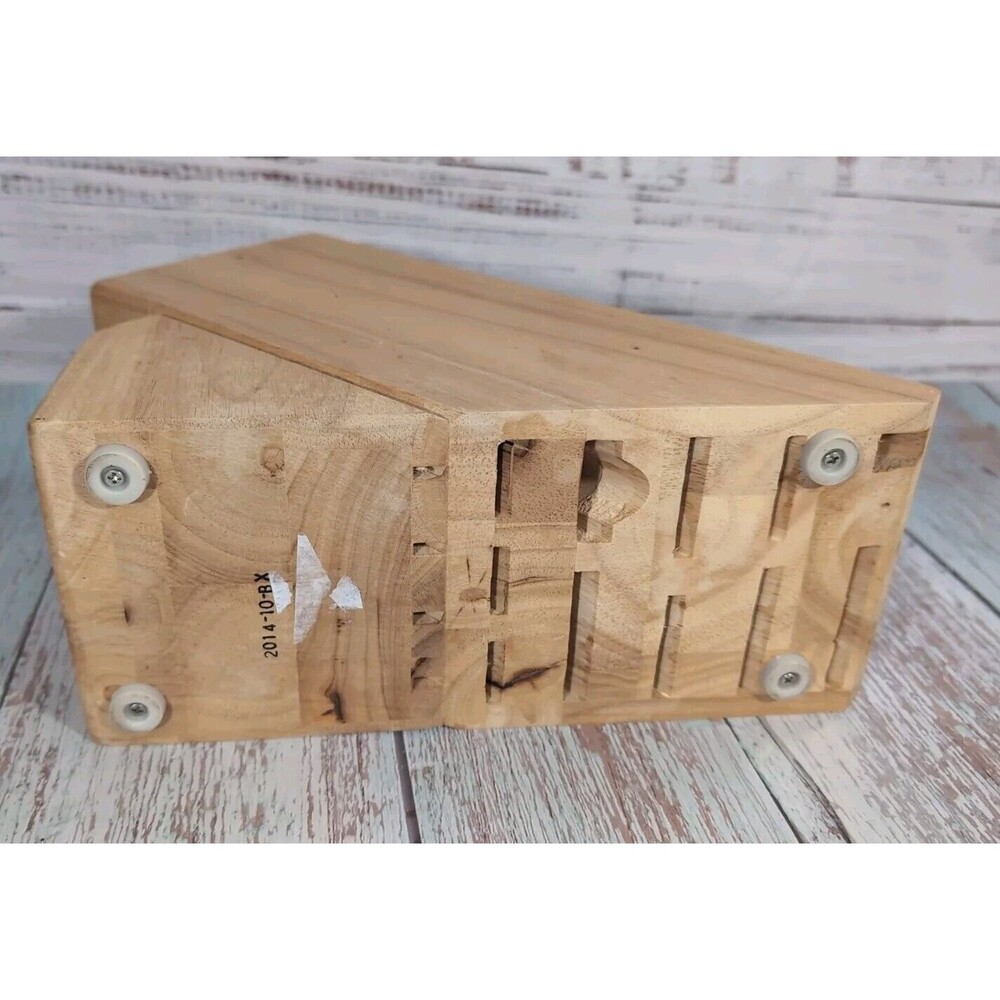Wusthof 15 Slot Wooden Knife Block - Picture 7 of 13